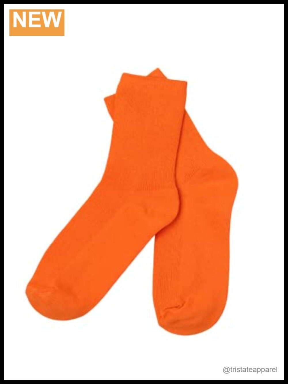 Ribbed Knit Mid Calf Crew Running Socks Cushioned Athletic